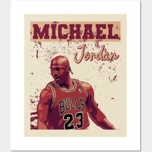 michael jordan | Vintage poster Posters and Art